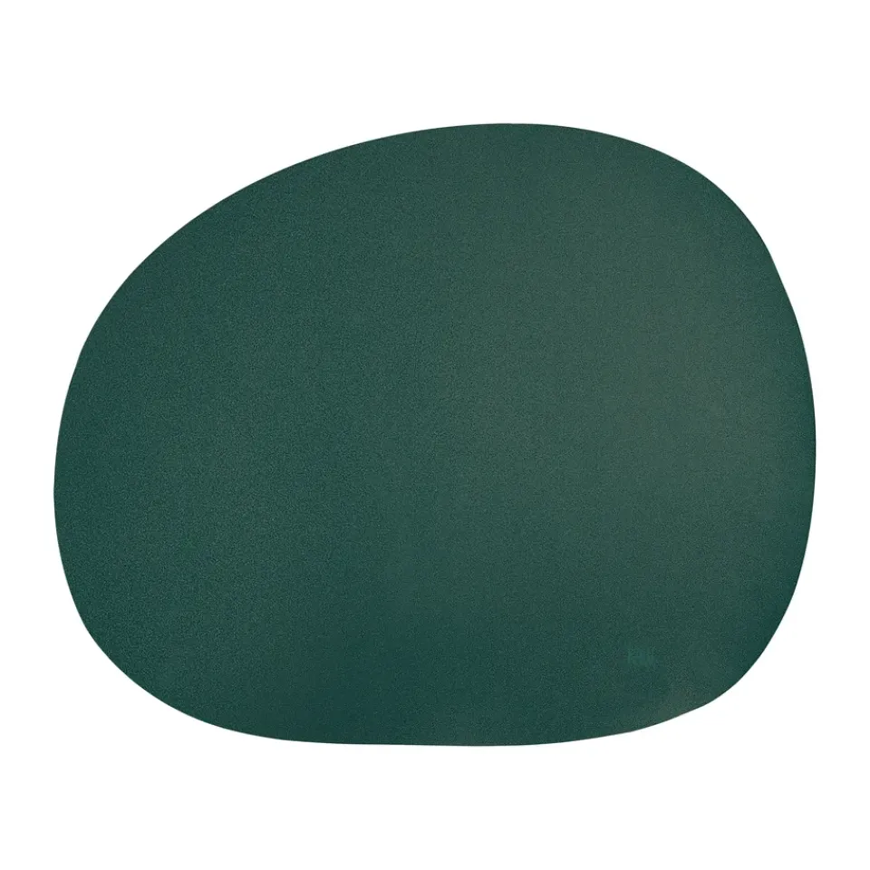 Aida Raw creative placemat silicone 41x33.5 cm, Dark Green Sale