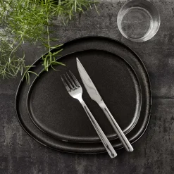 Aida Raw dinner fork 4-pack, Stainless steel Silver-coloured Clearance