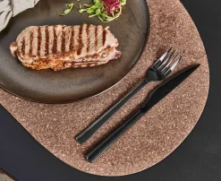 Aida Raw grill cutlery 8 pieces, Black Best