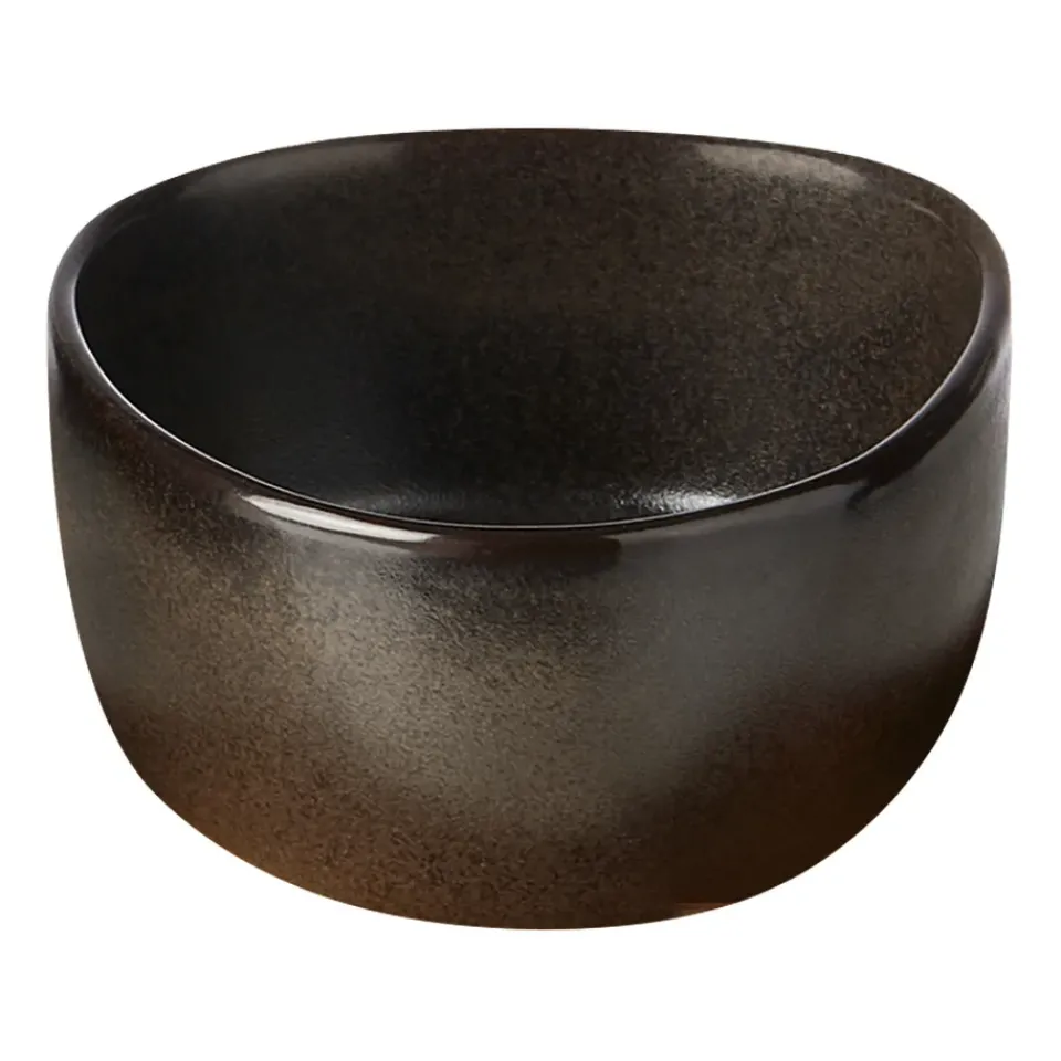 Aida Raw Organic bowl, Metallic Brown Best