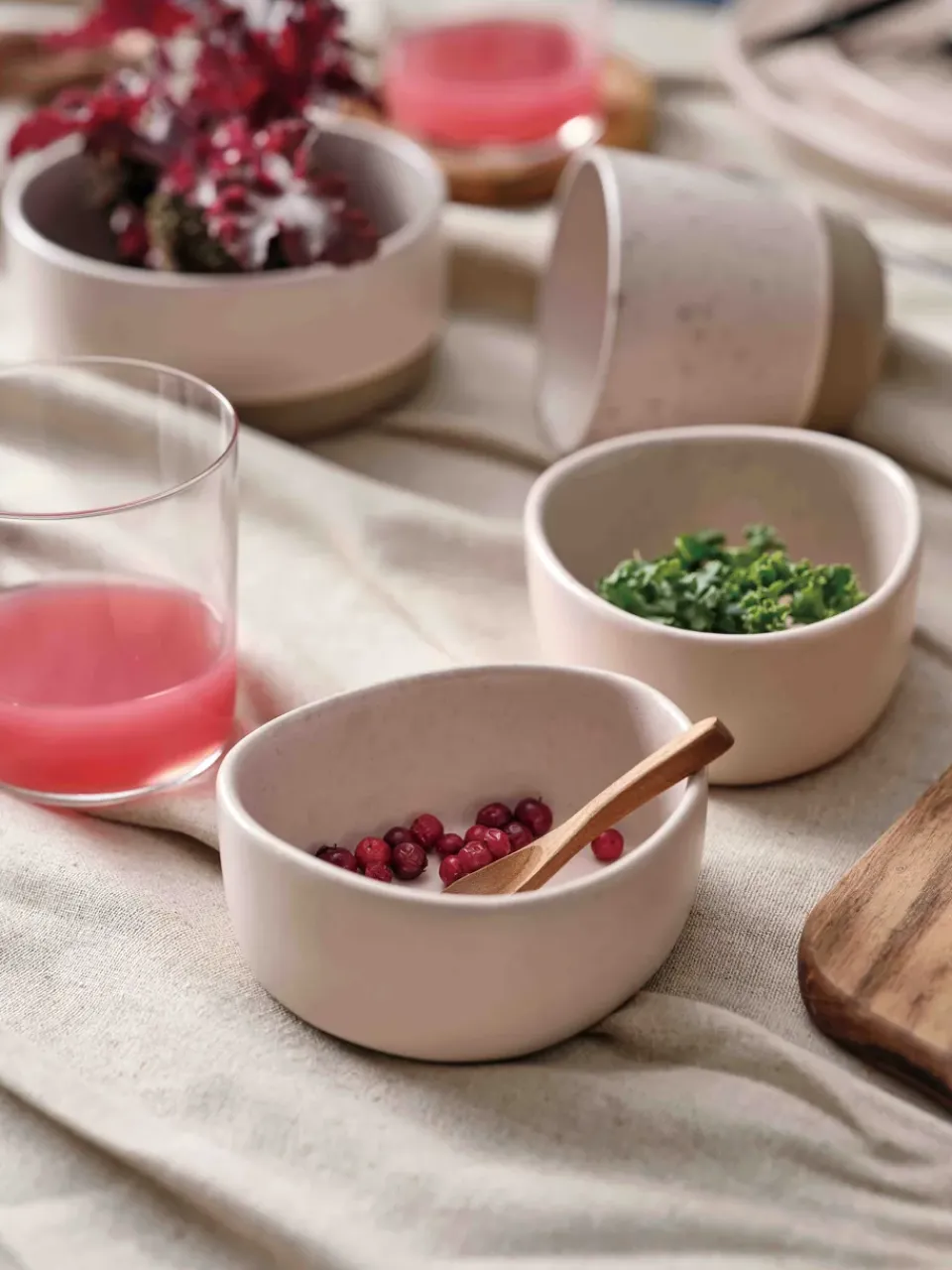 Aida Raw Organic bowl, Nordic Nude Pink Best