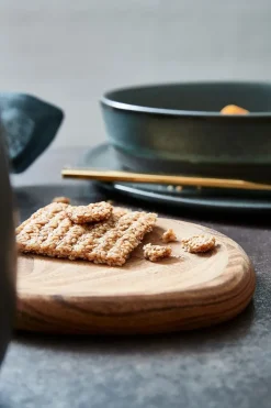 Aida Raw partyplate 13x11.4 cm 2-pack, Wood Brown Discount