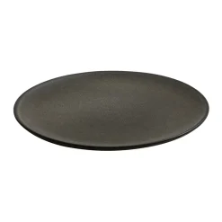 Aida Raw plate Ø20 cm, Forest Brown