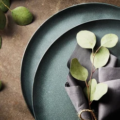 Aida Raw plate Ø28 cm, Northern Green Discount