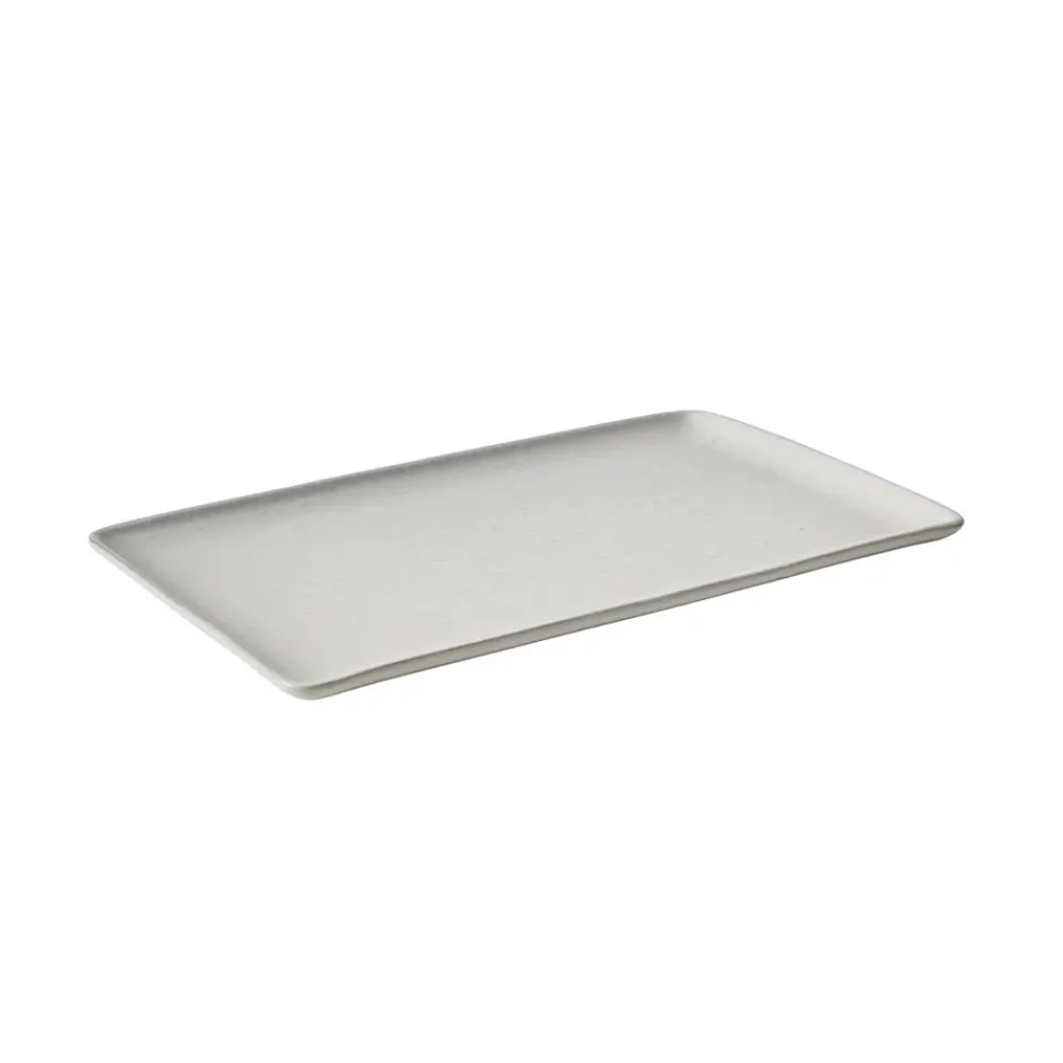 Aida Raw plate 31.5x20 cm, Arctic White Best