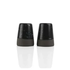 Aida Raw salt and pepper set, Black New