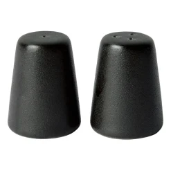 Aida Raw salt and pepper set, Titanium Black