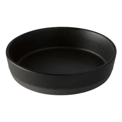 Aida Raw soup plate Ø19,4 cm, Titanium Black Clearance