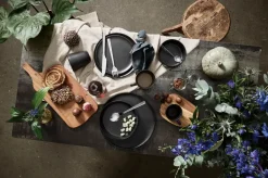 Aida Raw soup plate Ø19,4 cm, Titanium Black Clearance