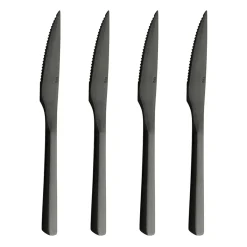 Aida Raw steak knife 4-pack, Black Clearance