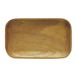 Aida Raw tray 10x17 cm, Teak Brown Clearance