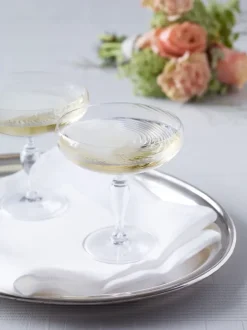 Holmegaard Regina champagne glass, 35 cl Transparent Discount