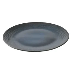 Aida Relief plate 27 cm, Blue New