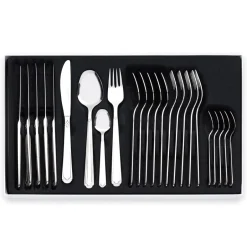Hardanger Bestikk Renessanse cutlery set, 24 pcs Silver-coloured Clearance