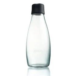 Retap glass bottle 0.5 l, Black Online