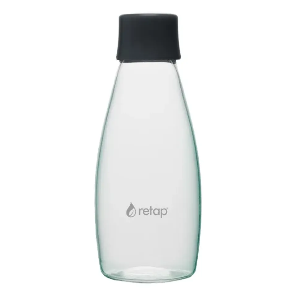 Retap Go 05 glass bottle screw top 50 cl, Grey Online