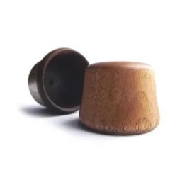 Retap wooden lid, walnut Brown Best