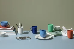 Lyngby Porcelæn Rhombe milk pitcher 39 cl, Blue Online