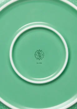 Lyngby Porcelæn Rhombe serving bowl Ø28 cm, Green Discount
