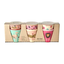 RICE children's cup small 6-pack, Multi