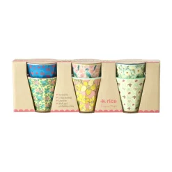 RICE espresso cup melamine 8 cl 6-pack, Show youre true colors Multi Hot