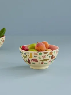 RICE melamine bowl medium, Sweet Jungle Print-Soft Pink Discount
