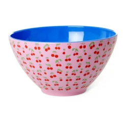 RICE salad bowl melamin Ø26.5 cm, Cherry BluePink