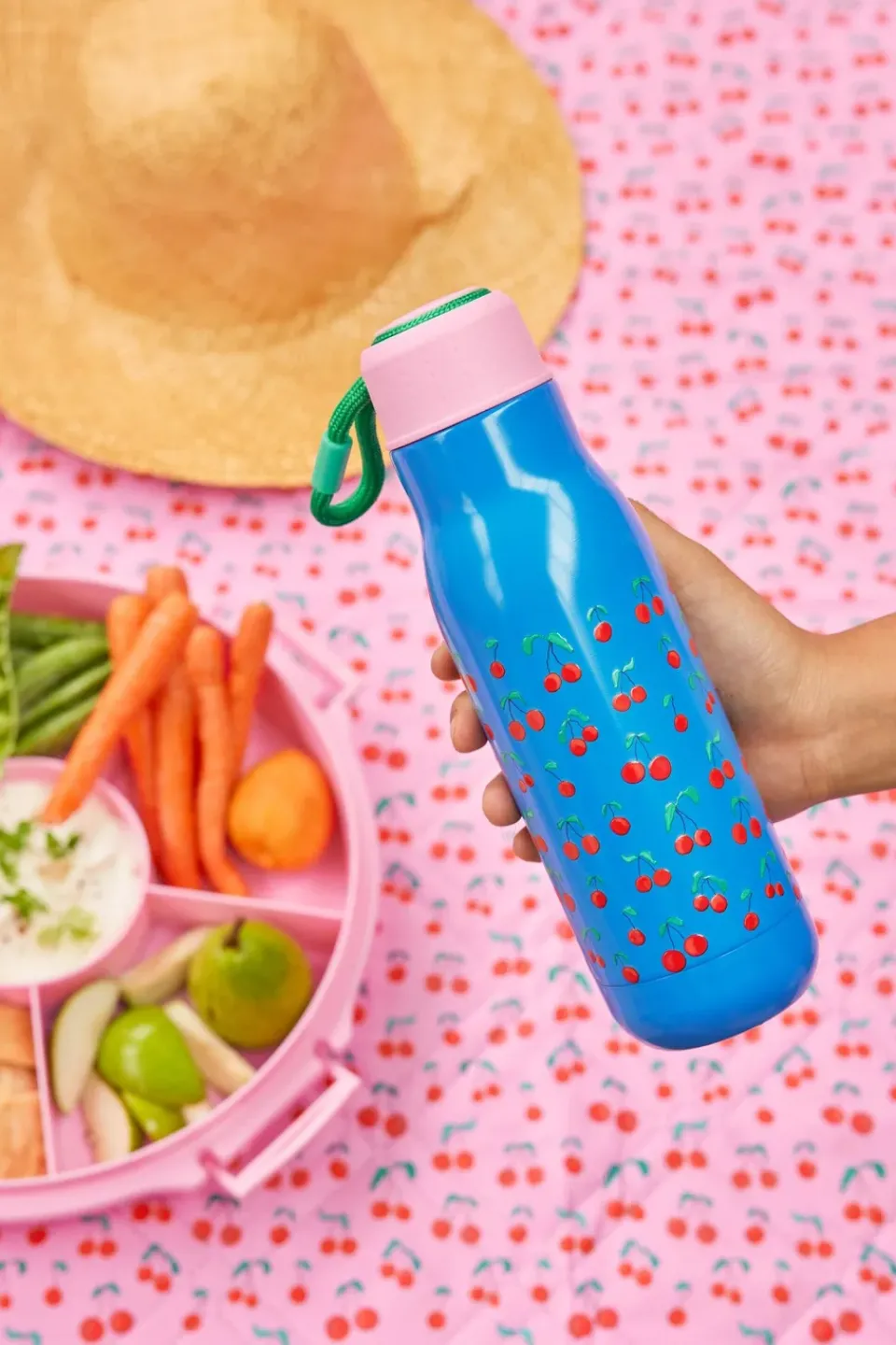 RICE thermos bottle 50 cl, Cherry BluePink Online