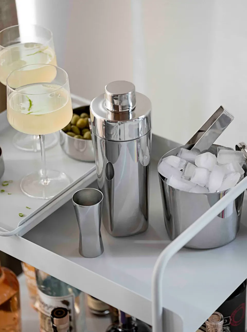 Zone Denmark Rocks shaker 70 cl, Stainless steel Silver-coloured Hot