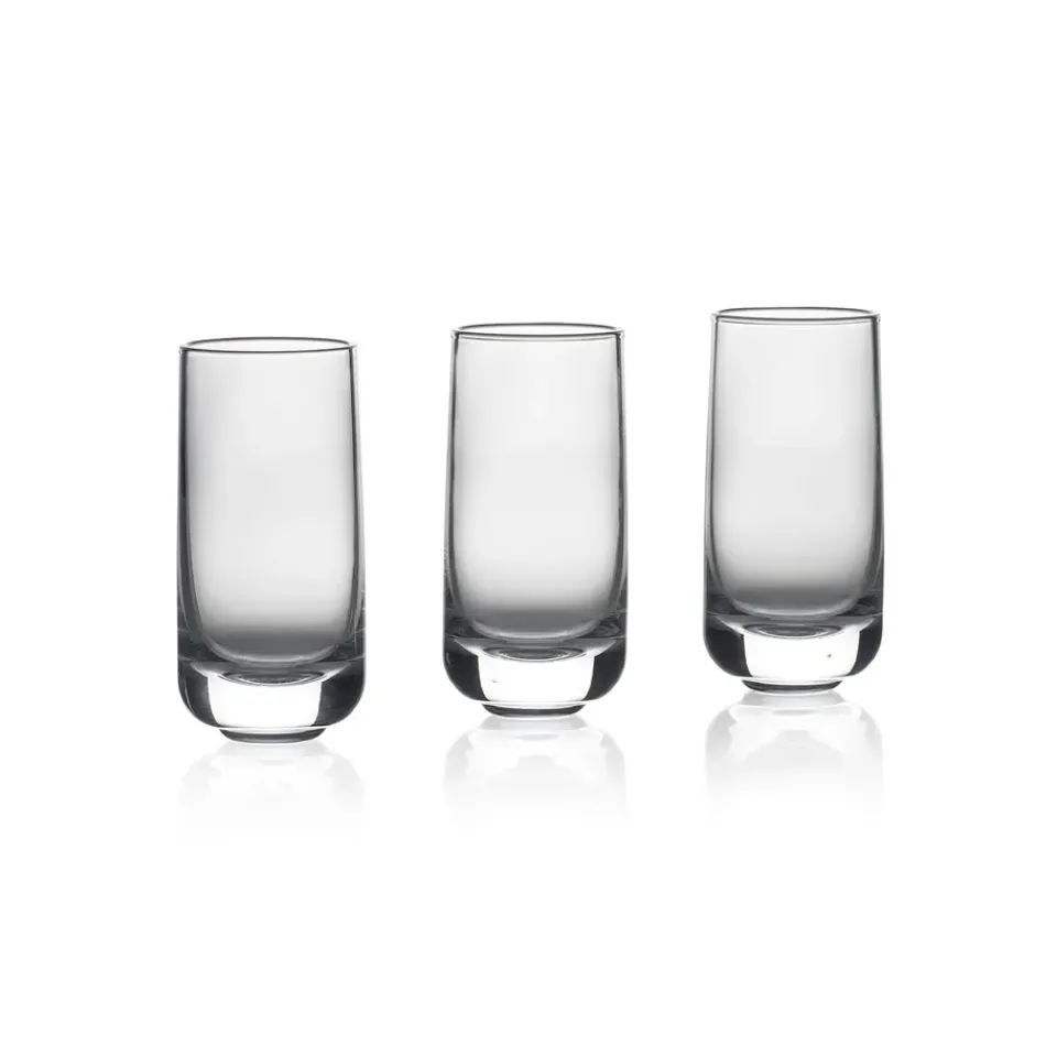 Zone Denmark Rocks shot glass 3-pack, 5 cl Transparent Hot