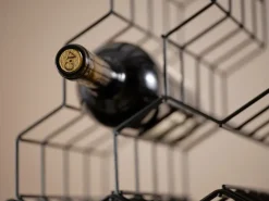 Zone Denmark Rocks wine rack 19,5 cm, Black Best