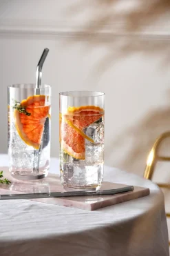 Villeroy & Boch Rose Garden long drink glass 4-pack 45 cl, Clear Transparent Sale