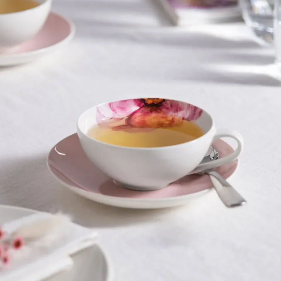 Villeroy & Boch Rose Garden tea cup, White WhitePink Online