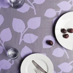 Rosendahl outdoor nature oilcloth, Green-lavender GreenPurple Discount