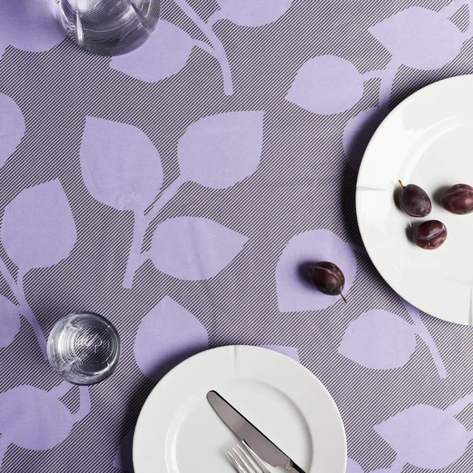 Rosendahl outdoor nature oilcloth, Green-lavender GreenPurple Discount