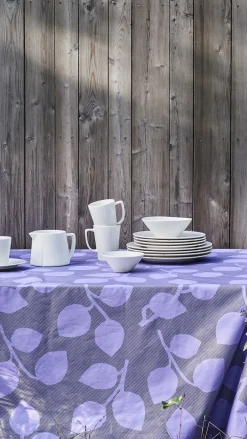 Rosendahl outdoor nature oilcloth, Green-lavender GreenPurple Discount