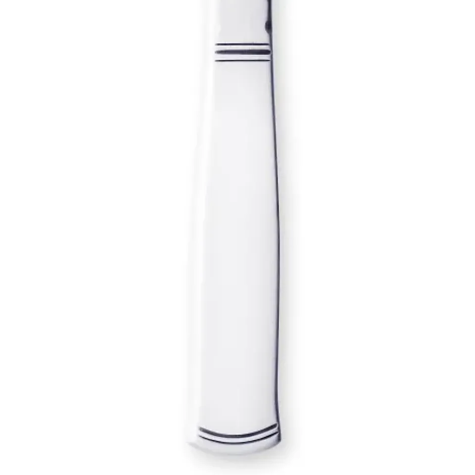 Gense Rosenholm table knife silver, 20 cm Silver-coloured