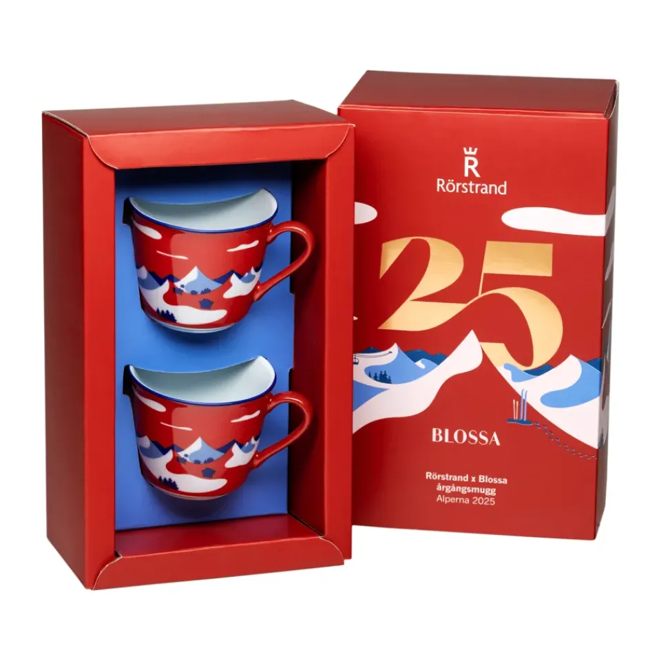 Rörstrand Blossa mulled wine mug 14 cl, -pack Multi Hot