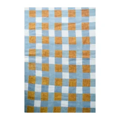 Fine Little Day Rutan tablecloth 147x250 cm, Oat BlueBeige
