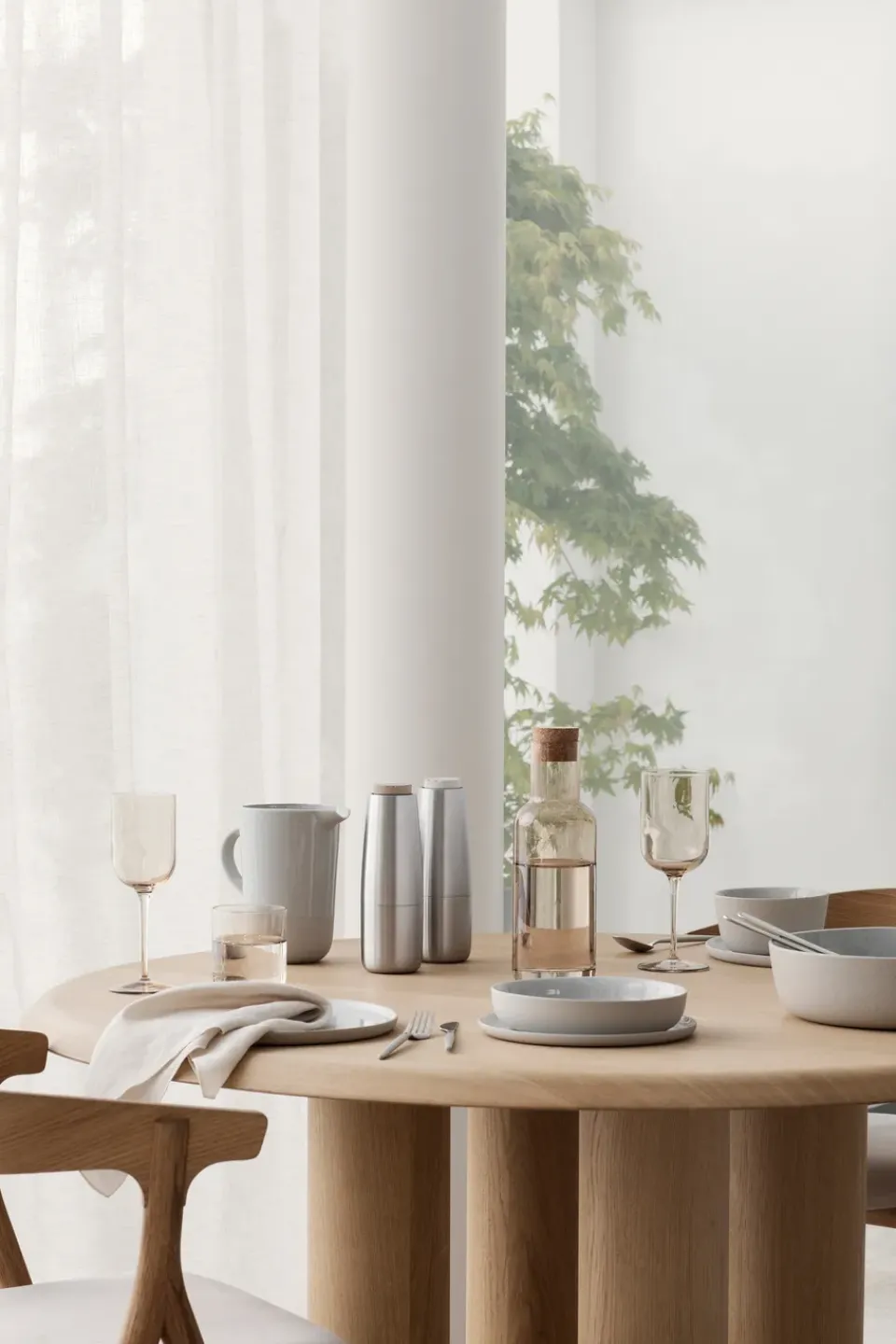 Blomus Sablo pot 1 liter, Cloud GreyBeige Clearance