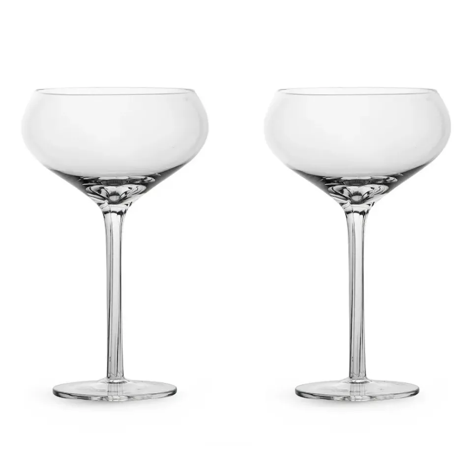 Sagaform Saga cocktail glass 2-pack, Clear Transparent Sale