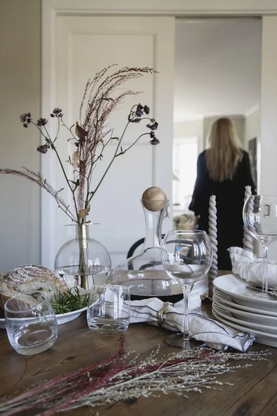 Sagaform Saga wine glass 2-pack, Clear Transparent