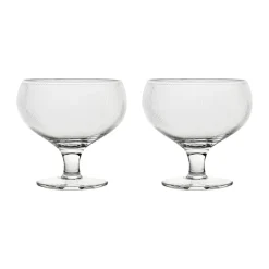 Sagaform Blanka champagne coupe 30 cl 2-pack, Clear Transparent Discount