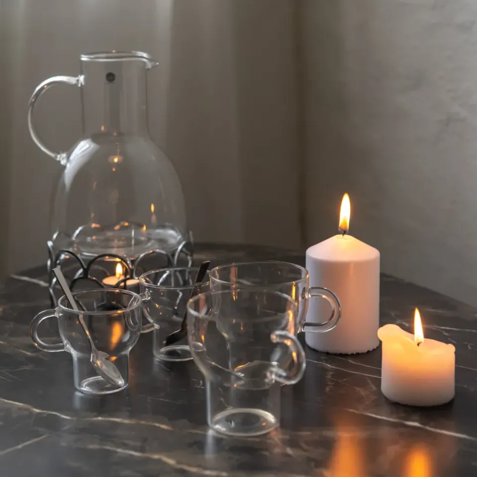 Sagaform glassmug 25 cl 2-pack, clear Transparent Online