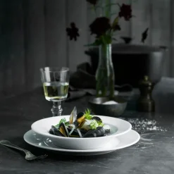 Pillivuyt Sancerre plate deep Ø 22 cm, White