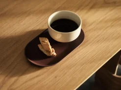 Design House Stockholm Sand plate oval 12.5x20 cm, clay Red Online