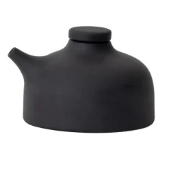Design House Stockholm Sand soy sauce bottle 12 cl, clay Black Clearance