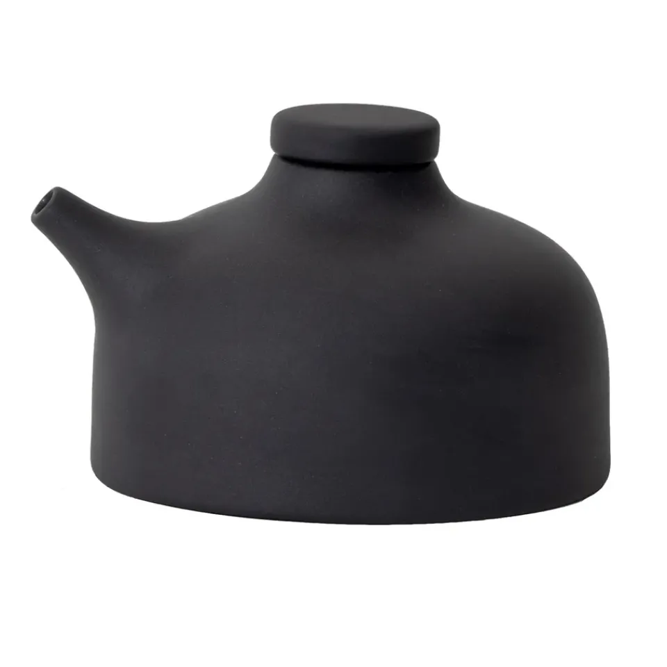 Design House Stockholm Sand soy sauce bottle 12 cl, clay Black Clearance