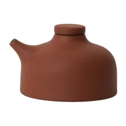 Design House Stockholm Sand soy sauce bottle 12 cl, clay Red Clearance