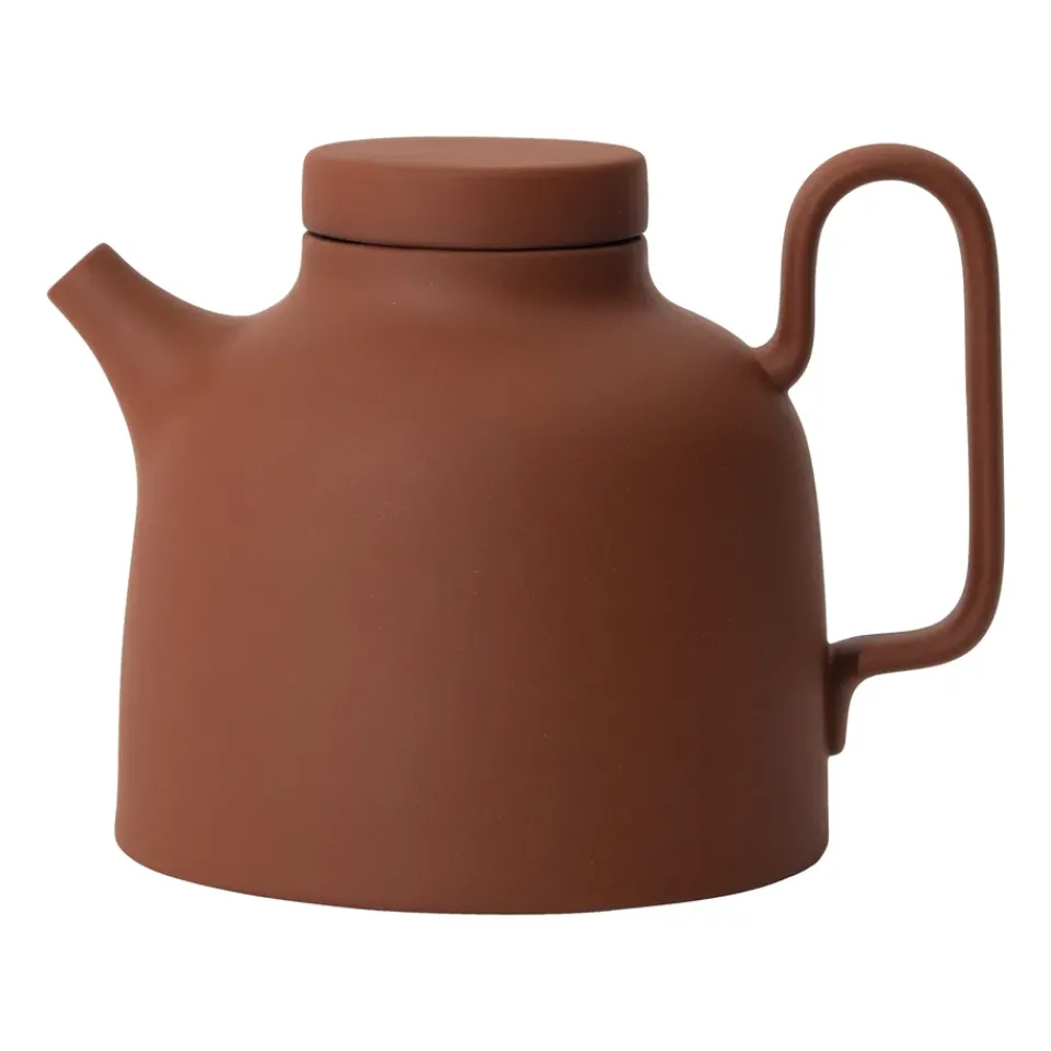 Design House Stockholm Sand teapot 65 cl, clay Red